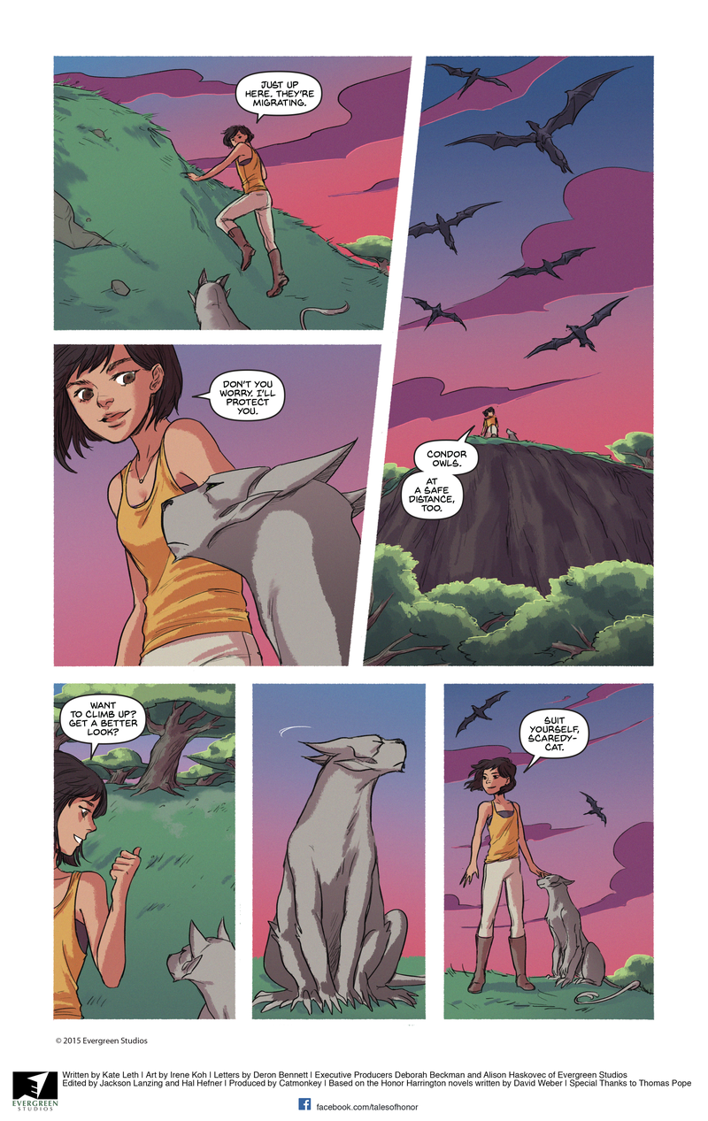 Illustration for article titled Honor Harrington's Cat Has Its Own Adventure In This Final Comic Prequel